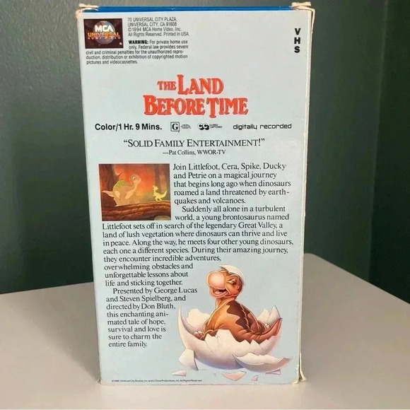 Vintage VHS Tapes Land Before Time, School House Rocks and Puff the Magi… - Picture 10 of 11